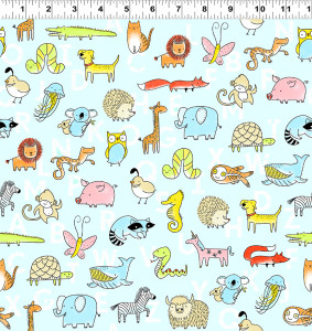organic animal fabric lulu ferris
