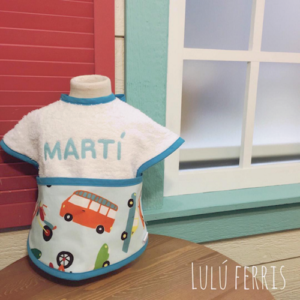 fabric for kids full-body bib