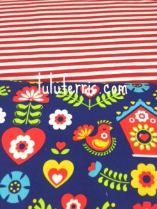beautiful red fabrics