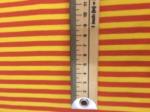 the color orange knit fabric