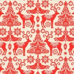 Christmas fabrics with reindeer