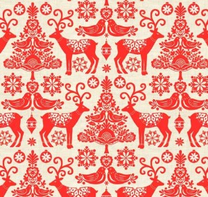 beautiful red fabrics