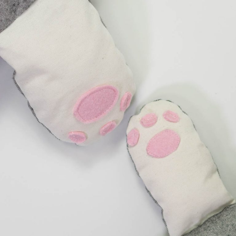 Bear-Shaped Crib Bumper
